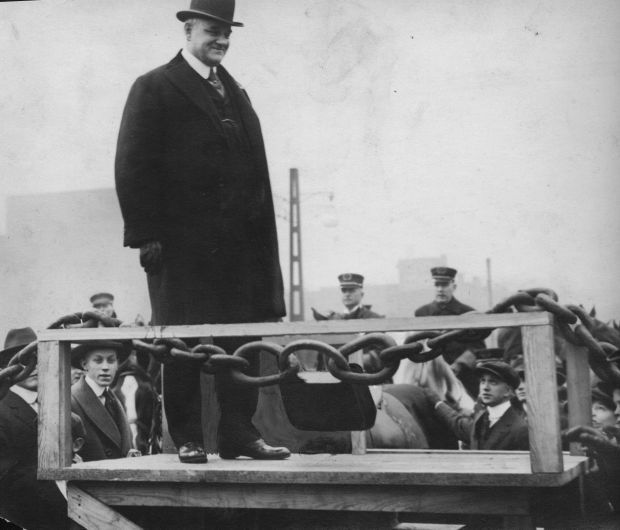 Opening of Municipal Bridge, 1917